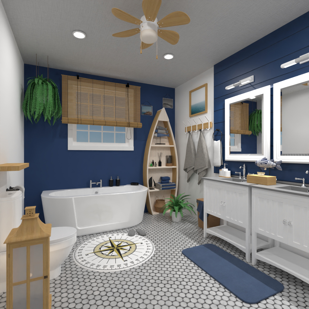 Nautical bathroom #12257083 by Editors Choice