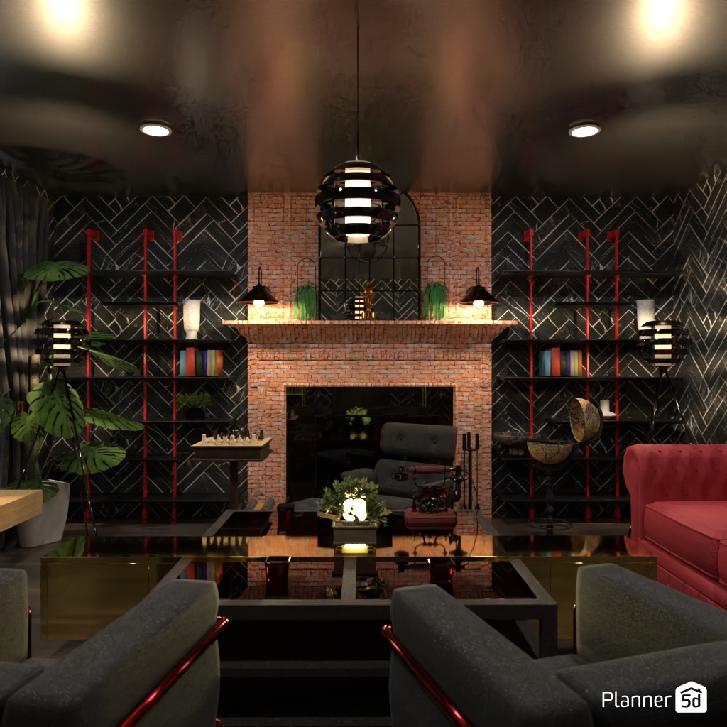 Men's Living Room #26246192 by Editors Choice