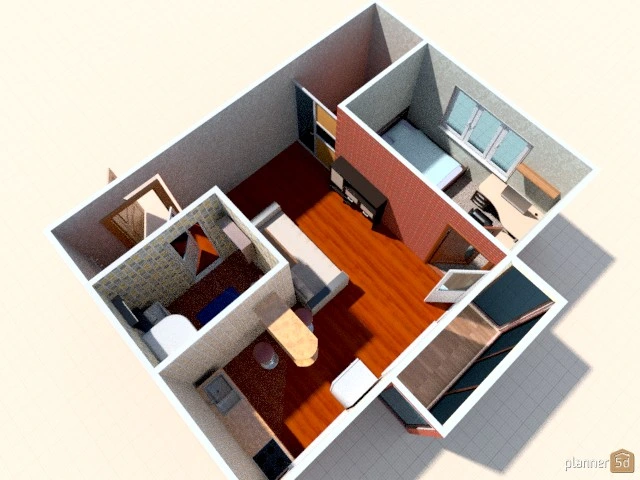 Переделка Квартиры Хрущевка 42М #55169 by Николай Захаров