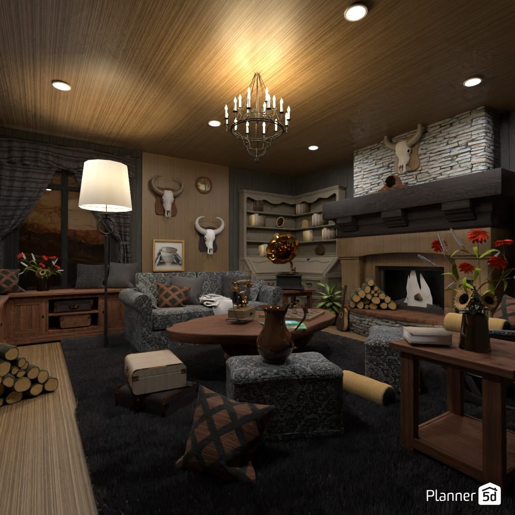 Country Living room #20176975 by Editors Choice