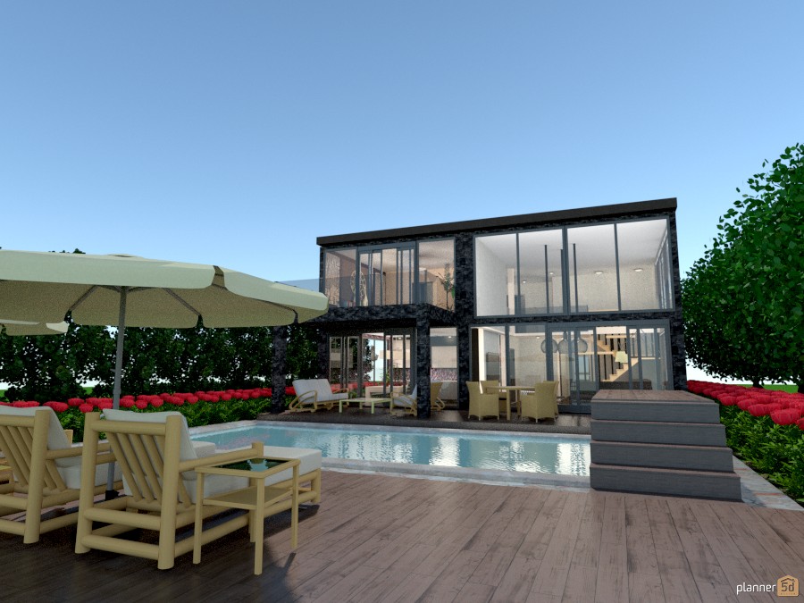 Modern House Plan. #851914 by Jessica✅