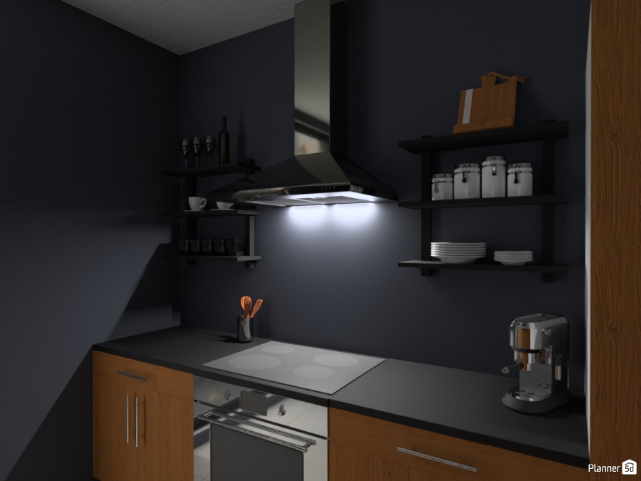 small modern kitchen #2940635 by Sundis