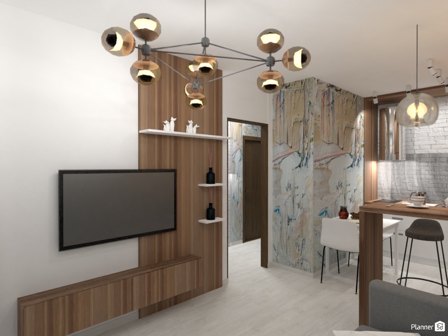 Дизайн гостиной #2455632 by Татьяна Максимова