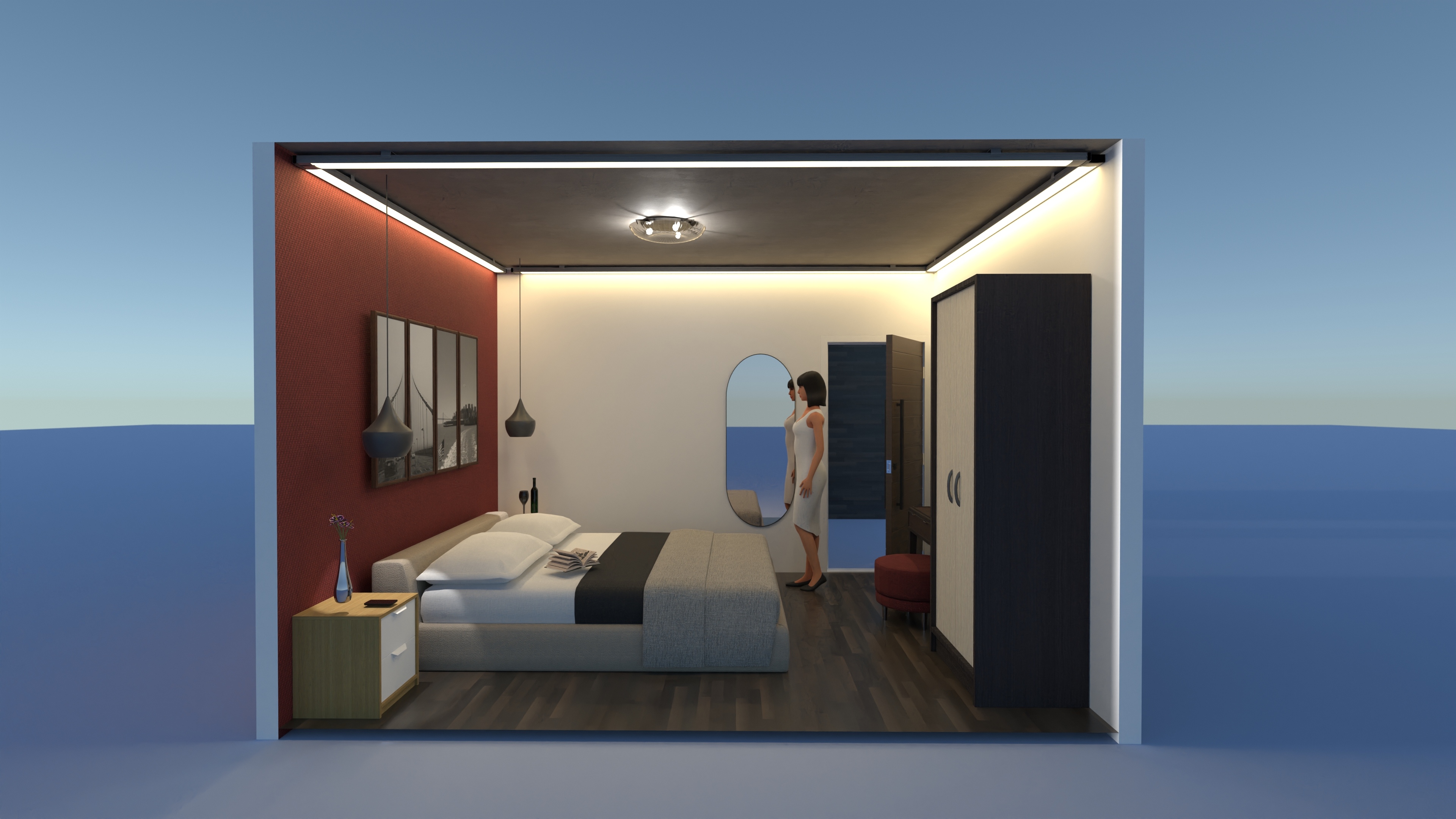 STANZA DA LETTO 2 copy #23376246 by ANNA