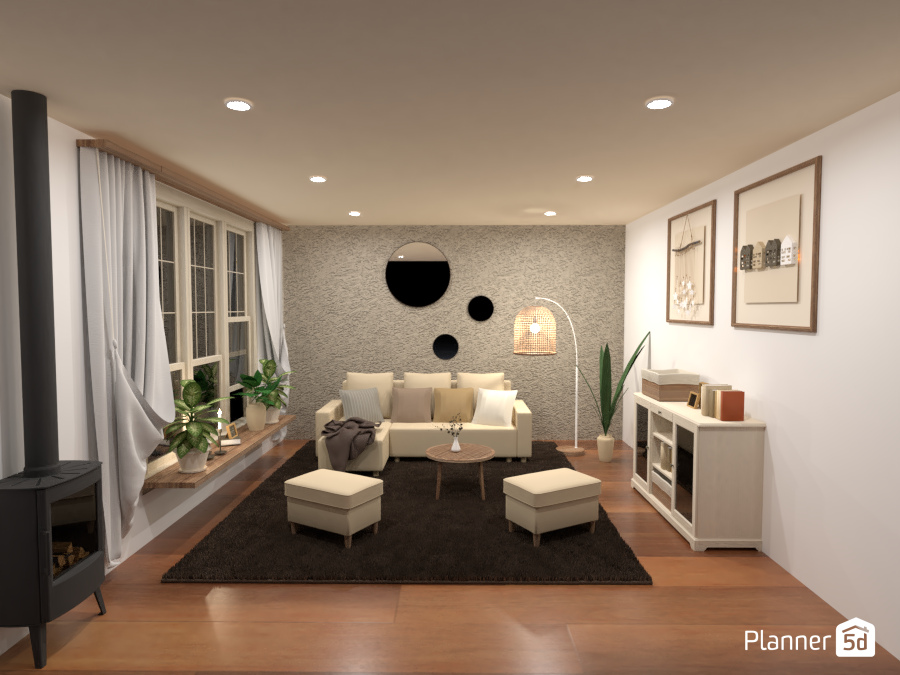 Cozy Scandinavian room - Batalla de diseño #7134026 by Hall Pat