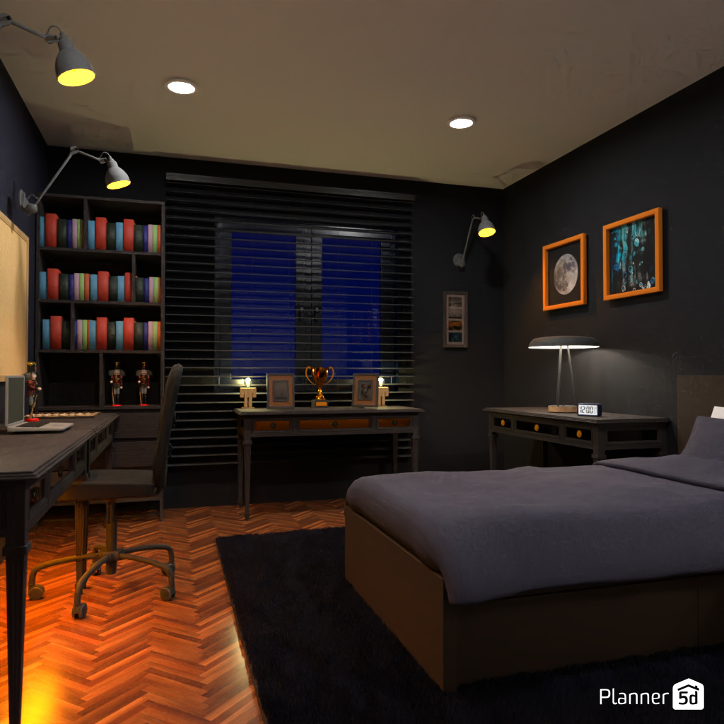 Blue kids room #19601840 by Editors Choice