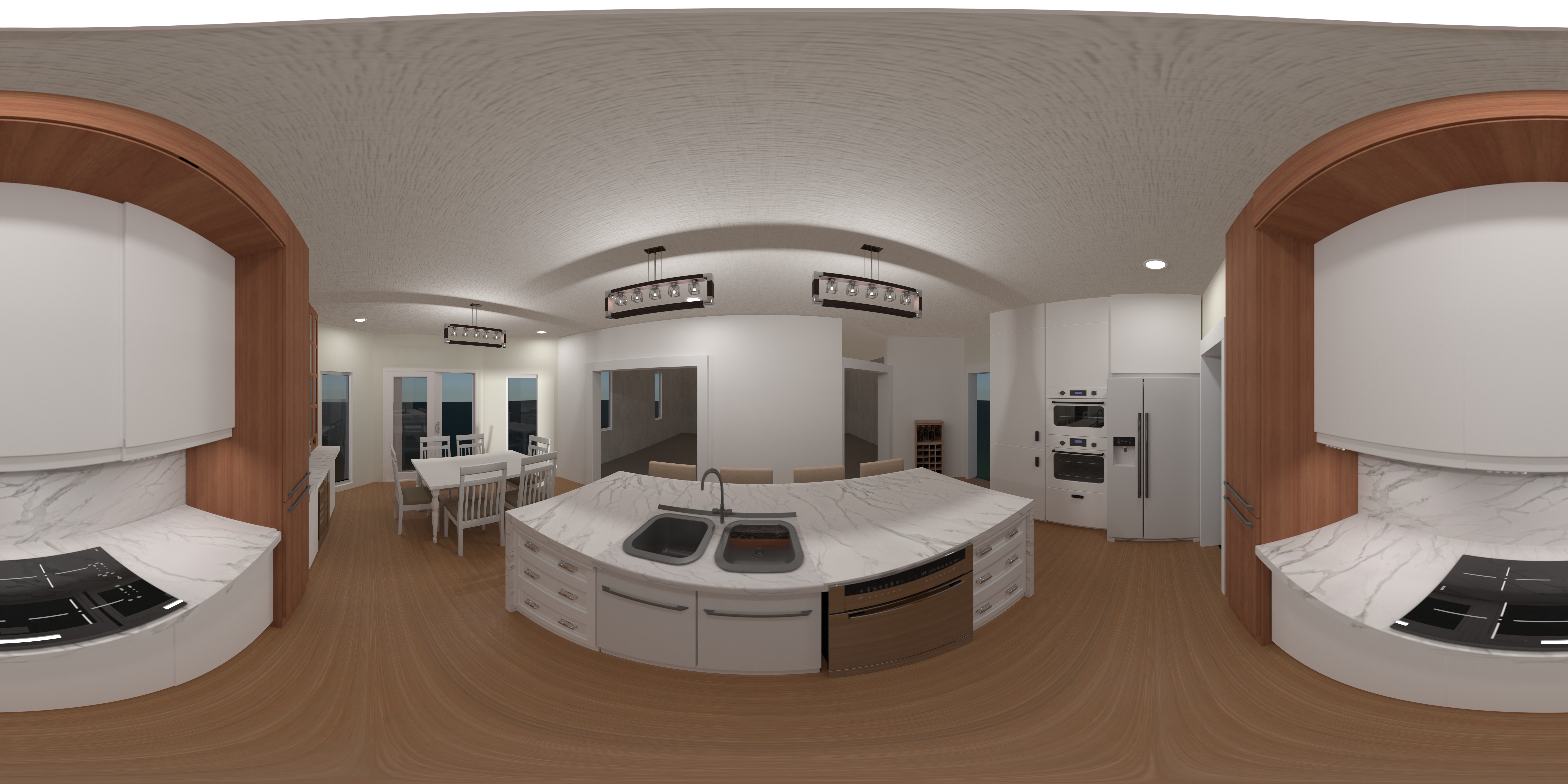 Dino Kitchen with wood floor #24064408 by Dean