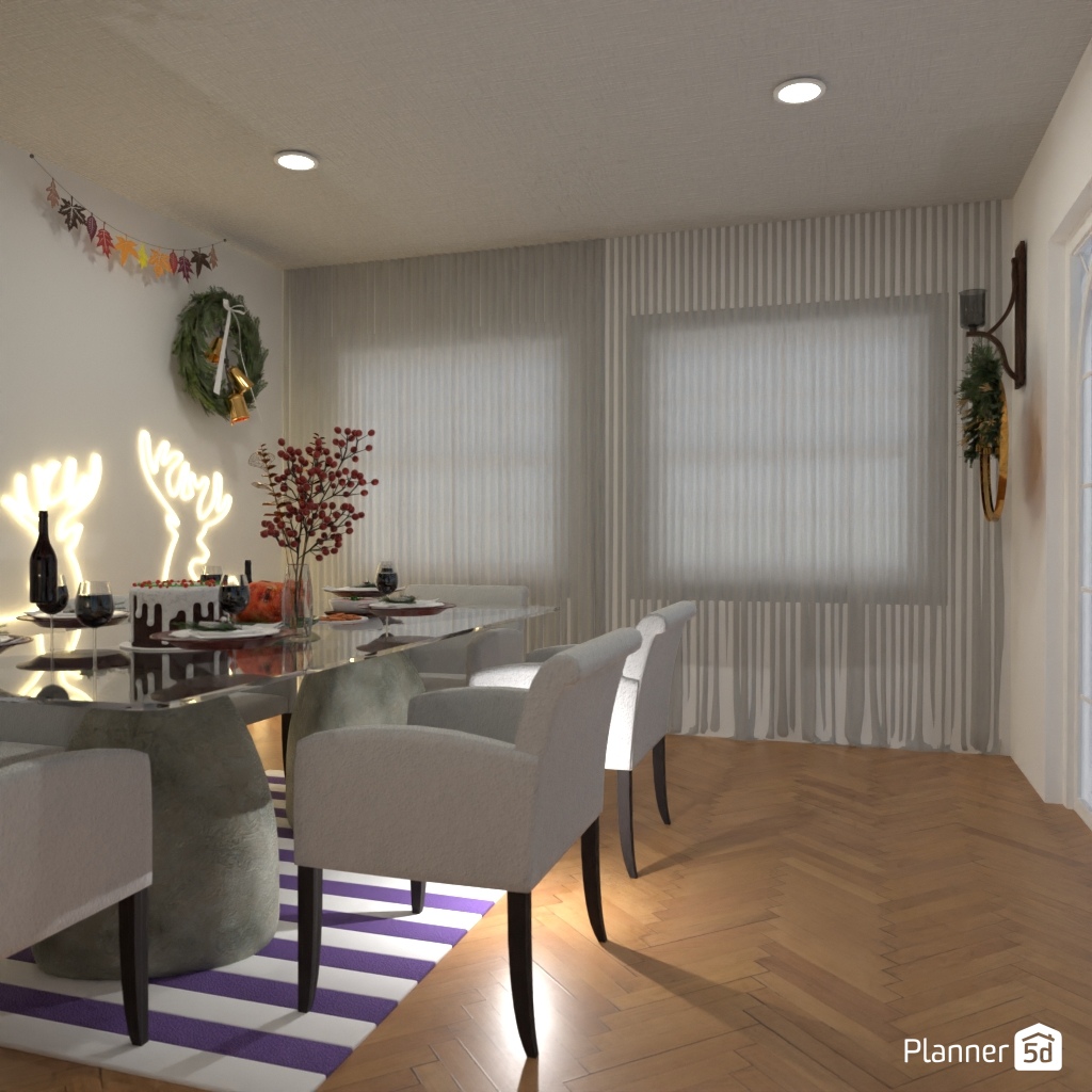 DB: Thanksgiving Day - room shell copy #23414603 by Editors Choice