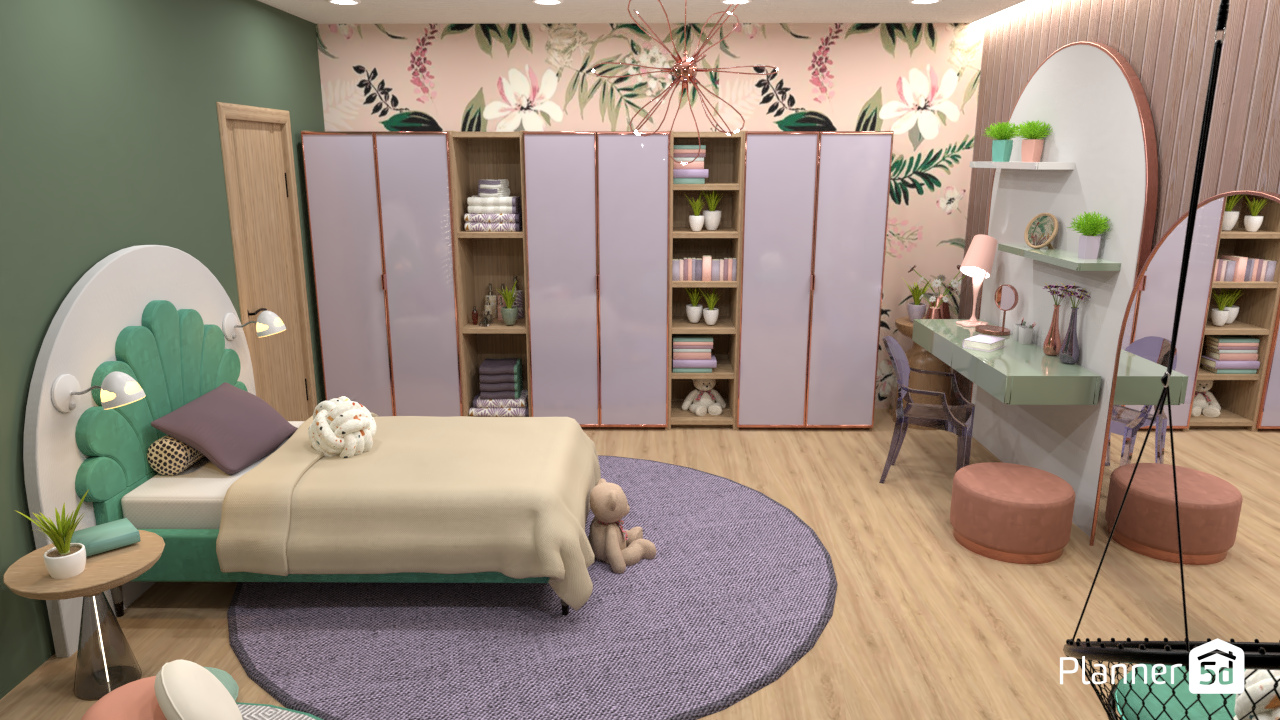 Quarto Flores 2 #6441394 by Mari Mond