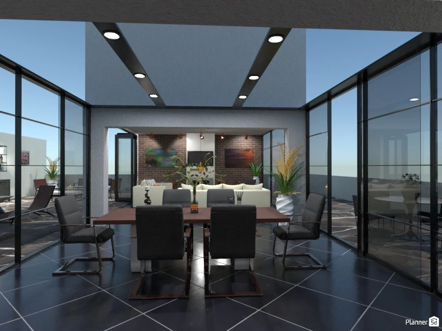 Attic with Pool #79606 by Moonface