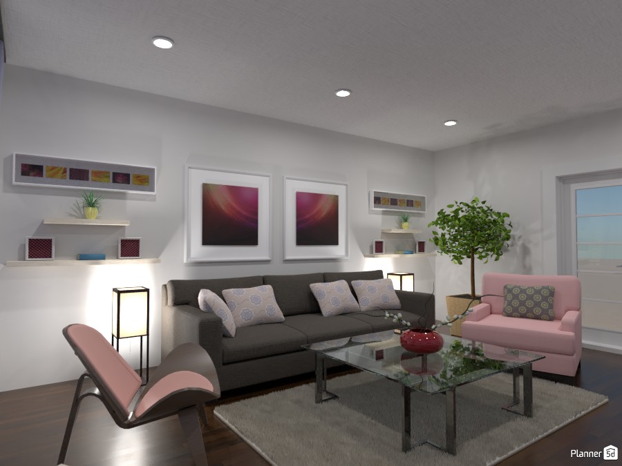 Living room : Design battle contest #4574686 by Gabes