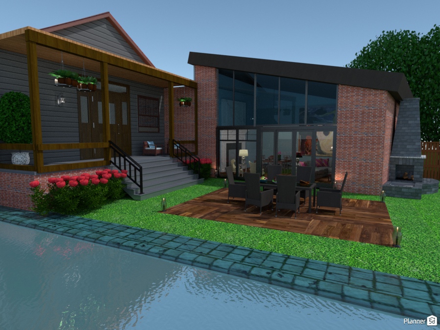 Asymmetrical House #1540502 by Olivia11