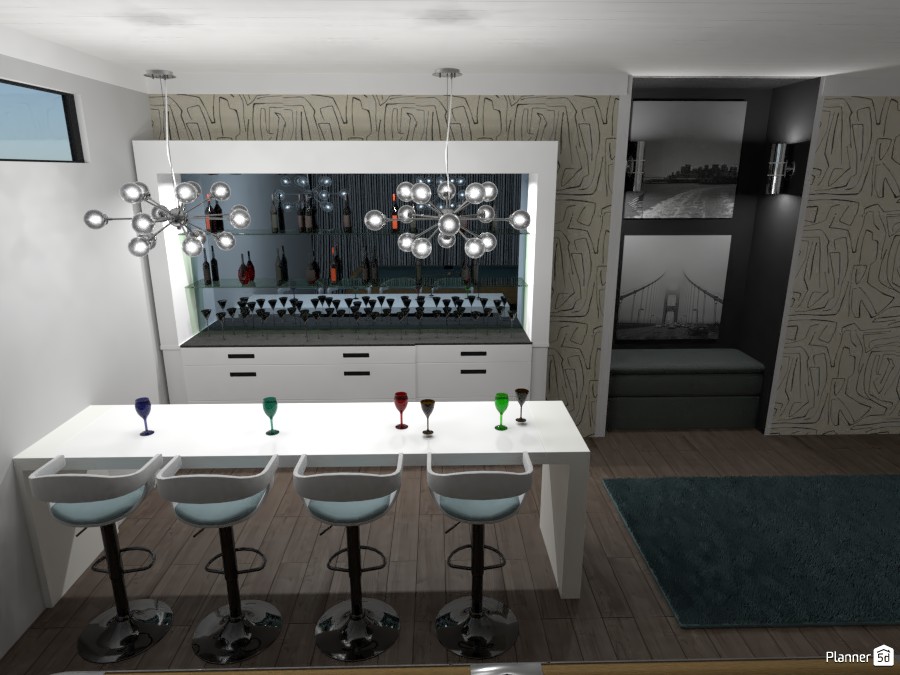 Bar in bonus room #3904335 by Alston