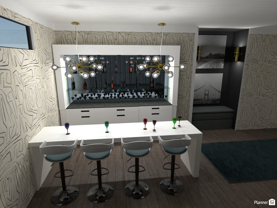 Bar in bonus room 3905374 by Alston image