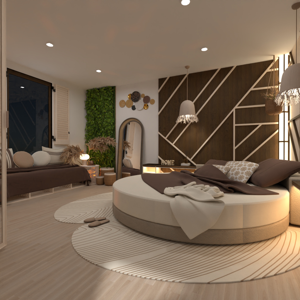 Wabi Sabi Bedroom #14571027 by Editors Choice