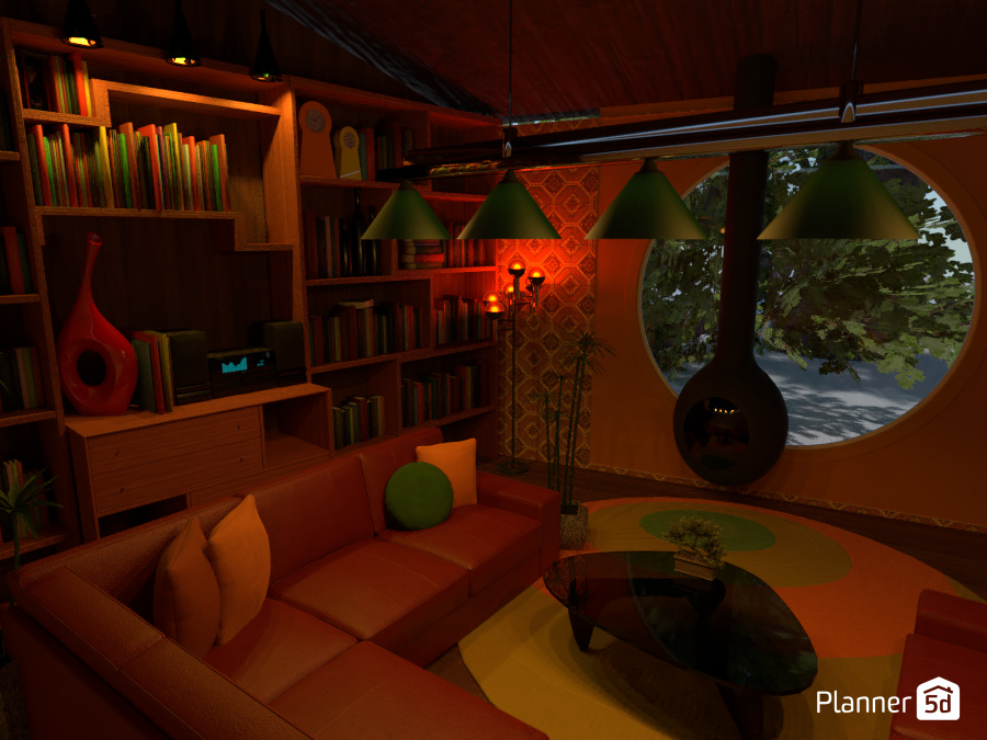 70s living room #7196642 by fender