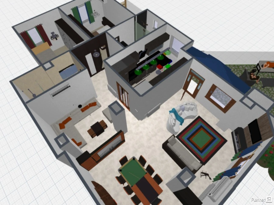 House Plan #3015868 by Ghassan Hakim