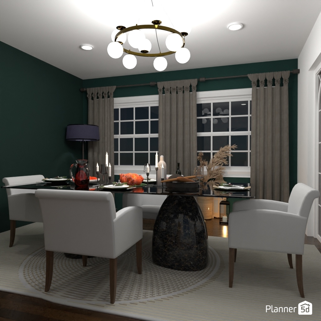 DB: Thanksgiving Day - room shell copy #23419127 by Editors Choice