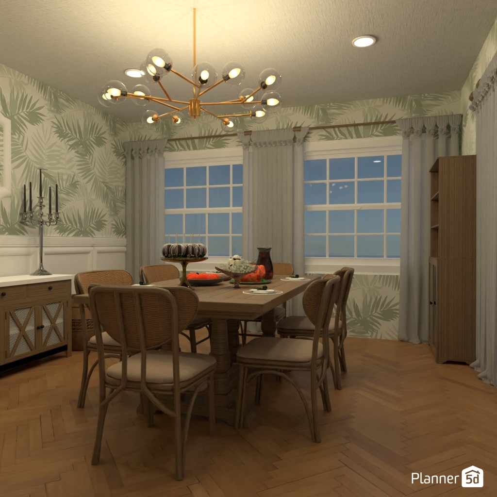 DB: Thanksgiving Day - room shell copy #23527394 by Editors Choice