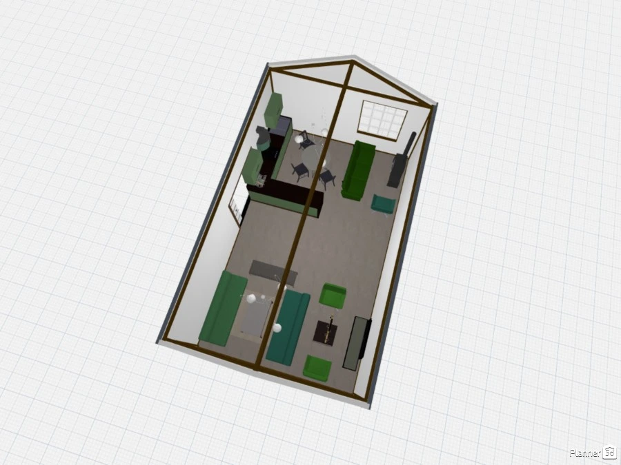 Sala com inspiração de verde #83078 by Anna doggy