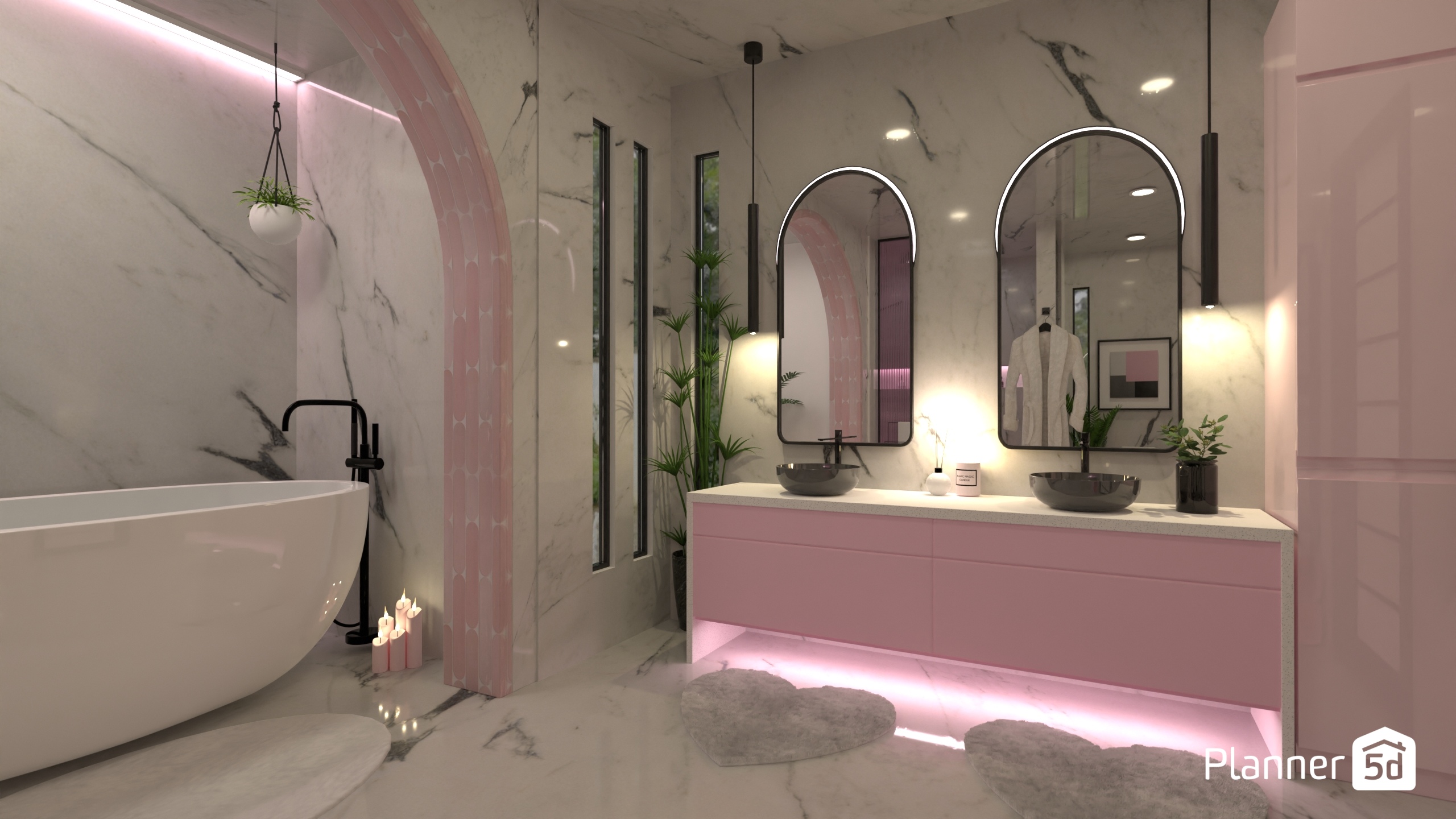 Pink Bathroom #31067188 by ˚⋆ɗα౹ʂɣ༉ ˖˚