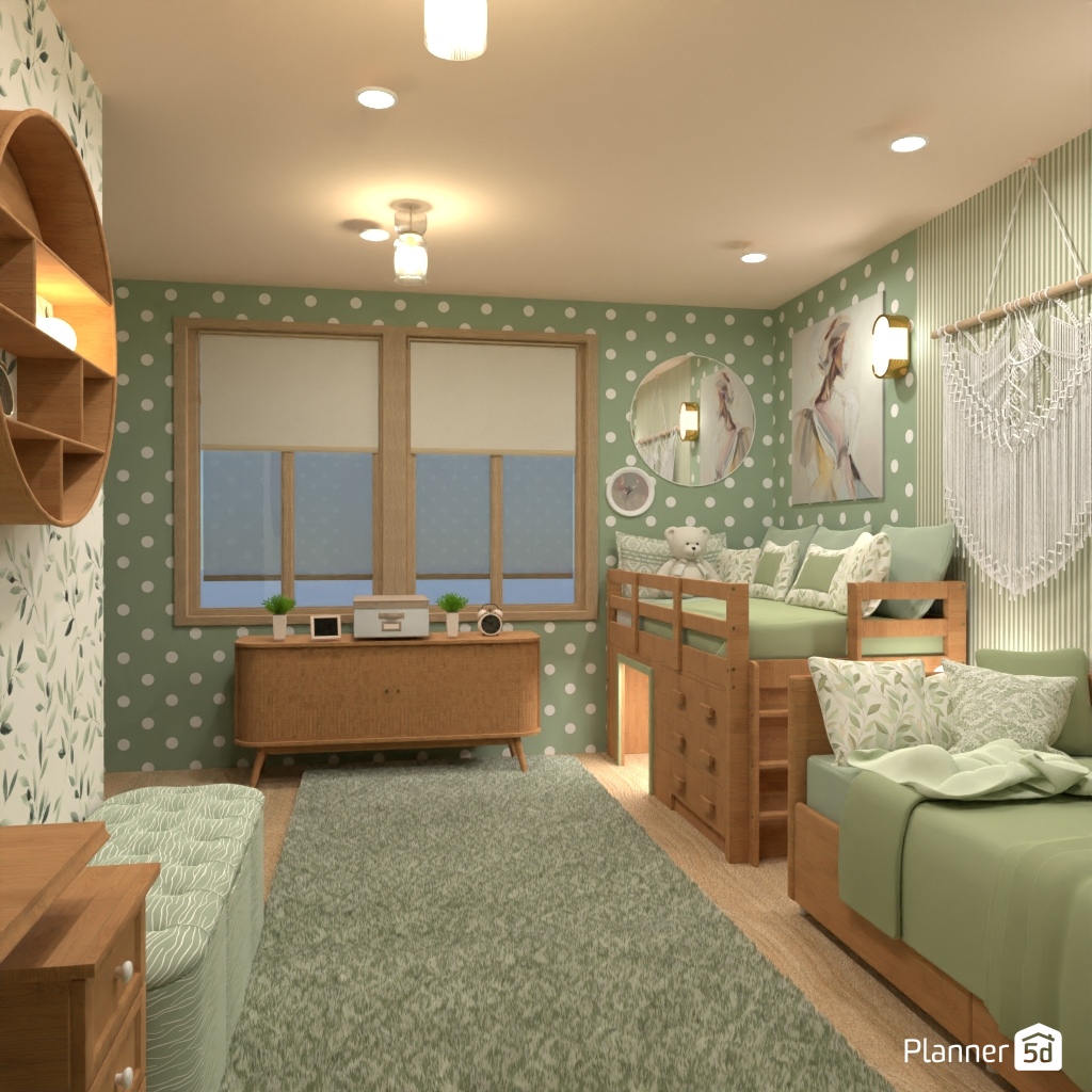 Bedroom for twins #3407640 by Editors Choice