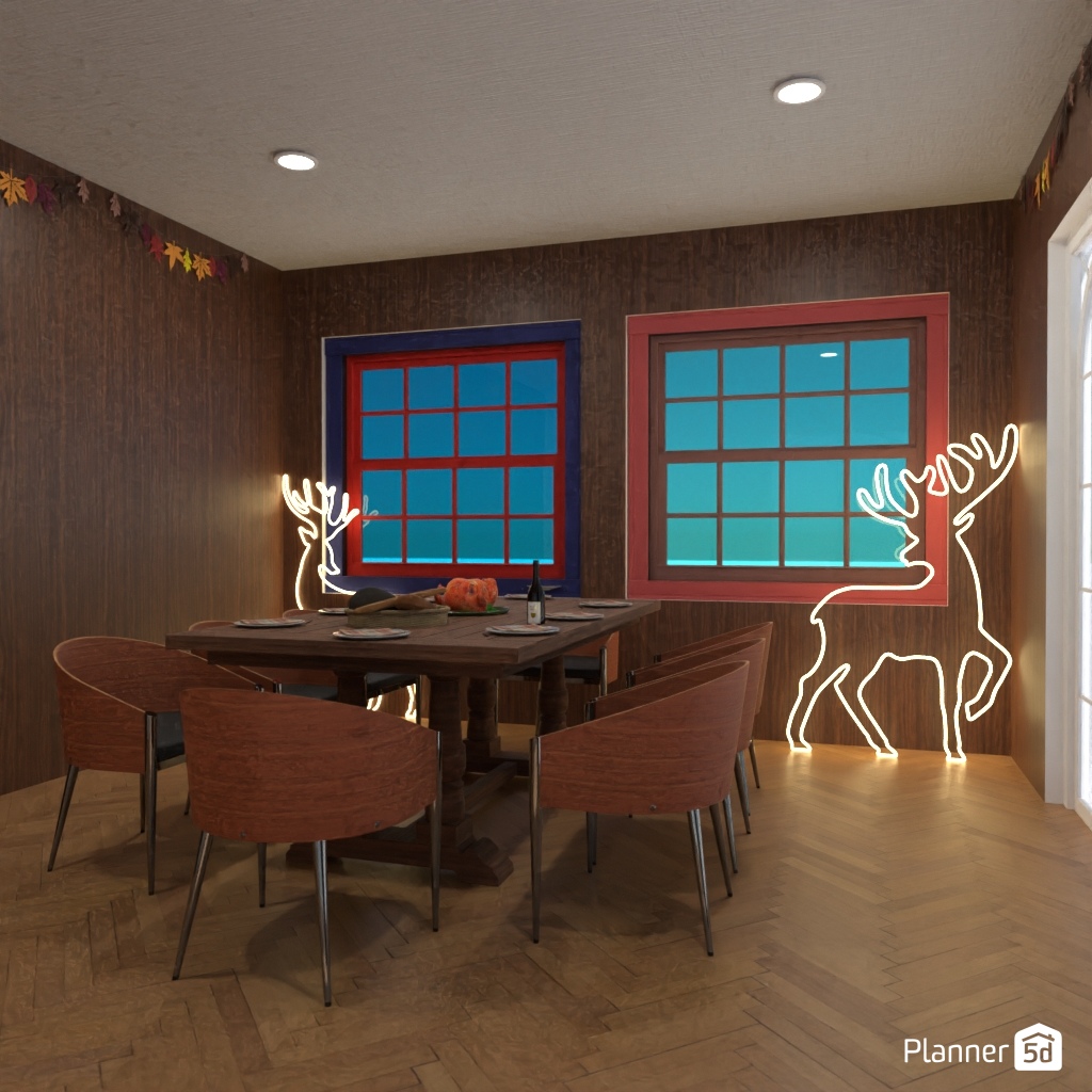 DB: Thanksgiving Day - room shell copy #23429379 by Editors Choice