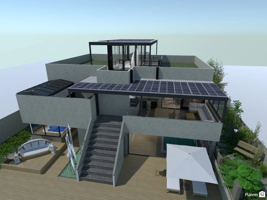 Energy efficient Multi-purpose house #85026 by derick le roux
