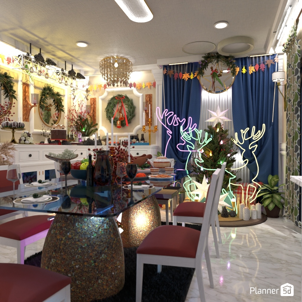 DB: Thanksgiving Day - room shell copy #23458879 by Editors Choice