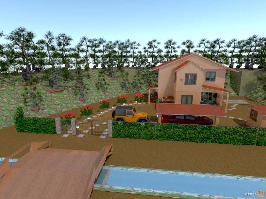 Wooden house in the valley #673827 by Gabes