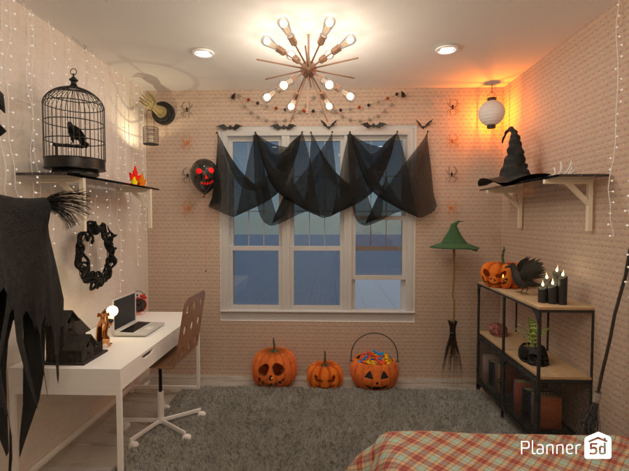 Kids bedroom with Autumn colors 10111540 by Born to be Wild image
