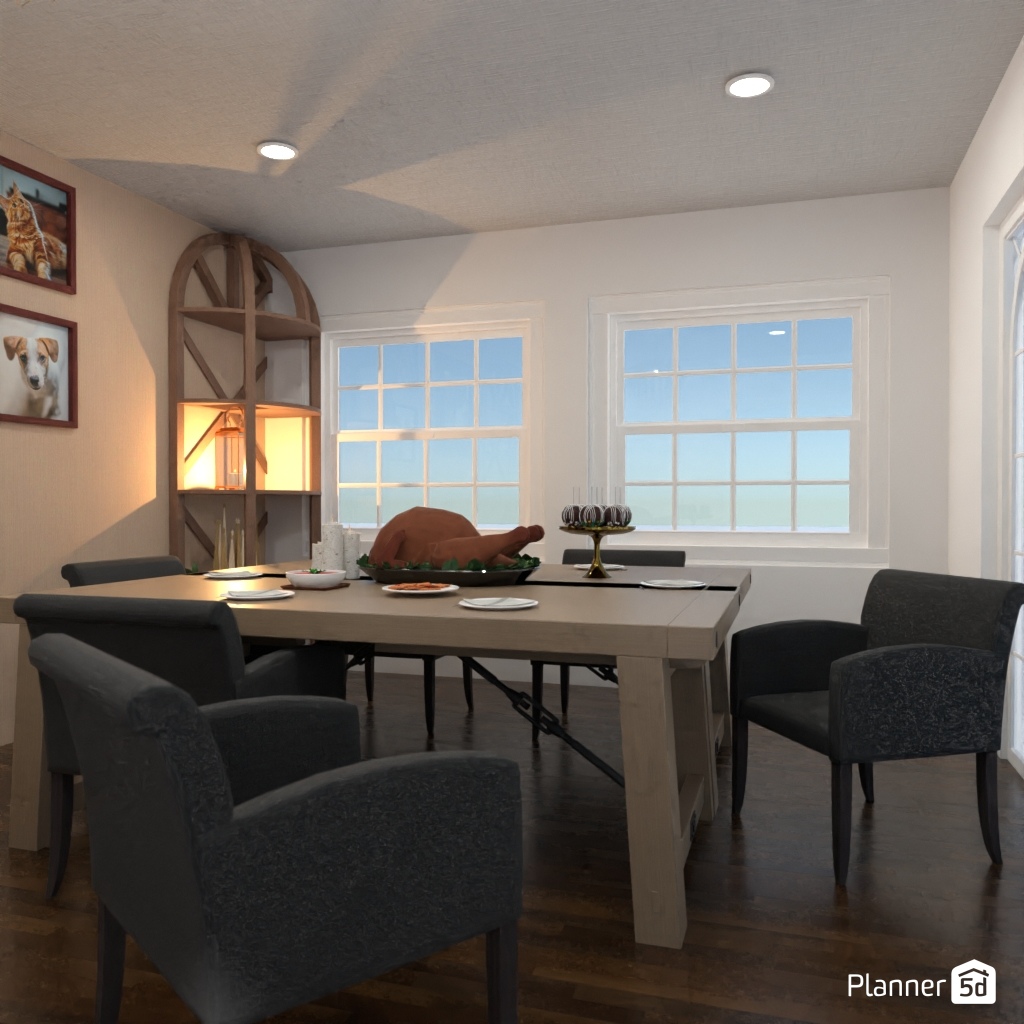 DB: Thanksgiving Day - room shell copy #23454563 by Editors Choice