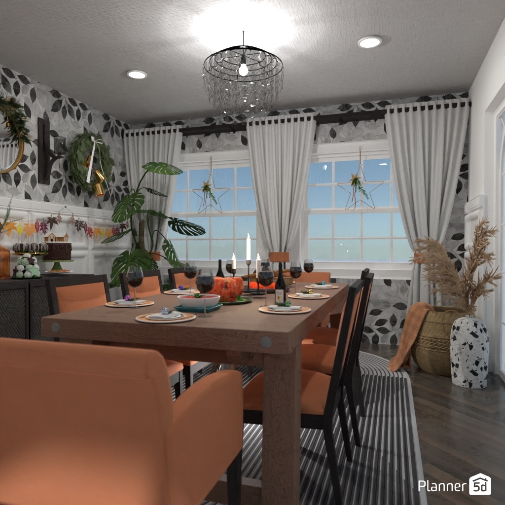 DB: Thanksgiving Day - room shell copy #23420807 by Editors Choice