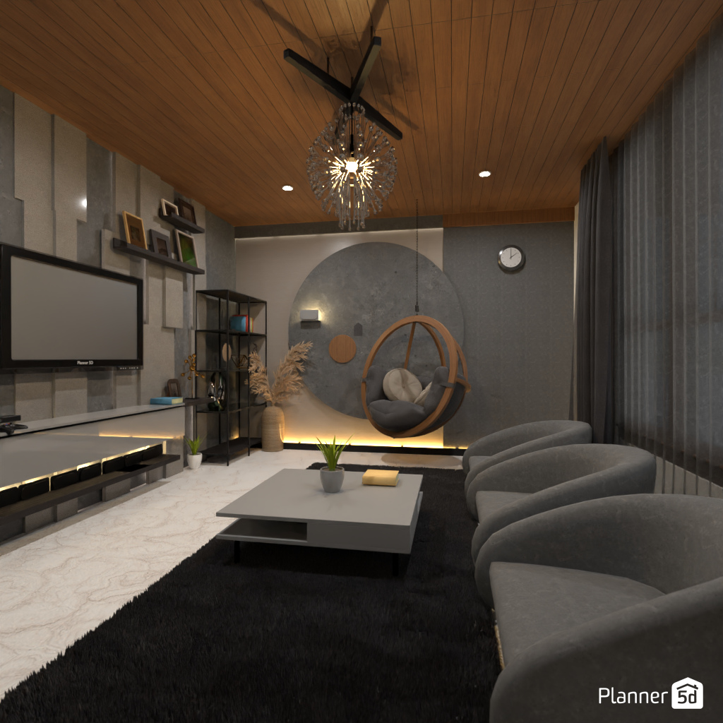 Living room without sofa #19440356 by Editors Choice