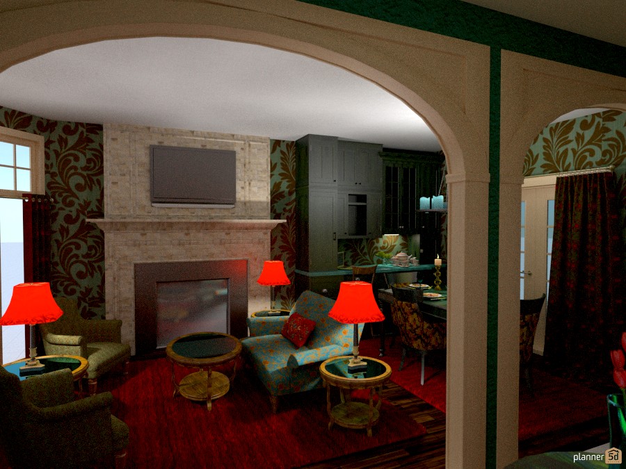 Comfortable Living Room #871117 by Cynthia Patillo