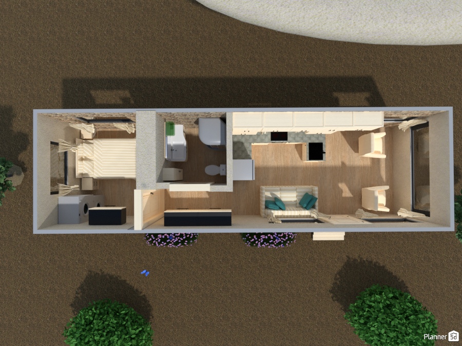 motor home tiny house 10X30 #2228682 by Joy Suiter