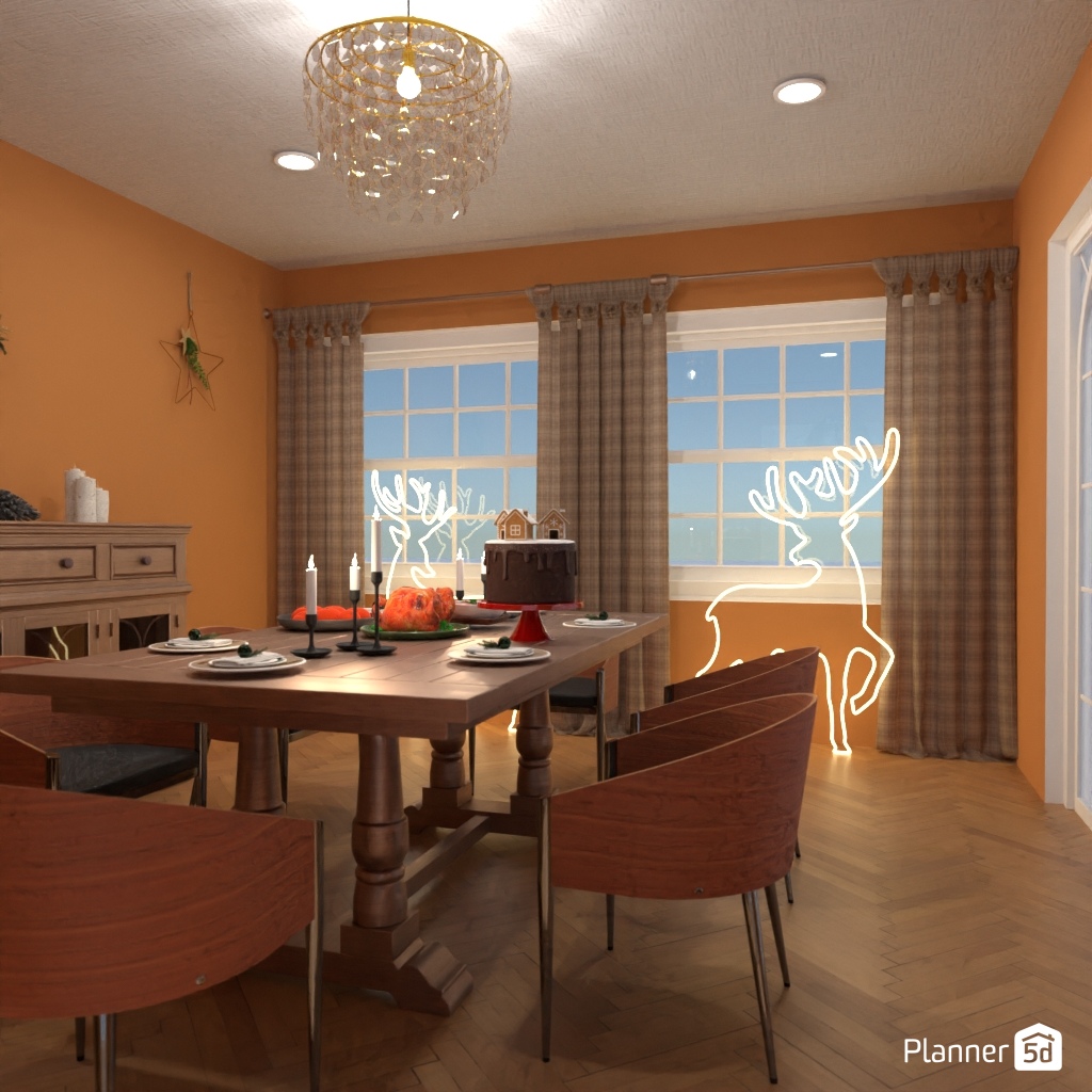 DB: Thanksgiving Day - room shell copy #23414759 by Editors Choice