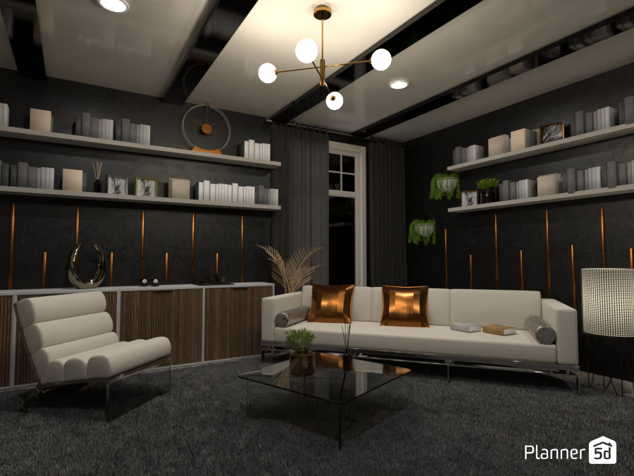 Paredes negras / Batalla de diseño #9550952 by Hall Pat