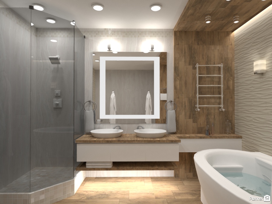 Ванная в частном доме #1975560 by Elena Strenova