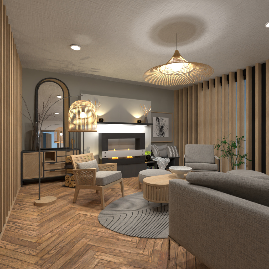 Japandi Living Room #11818112 by Editors Choice