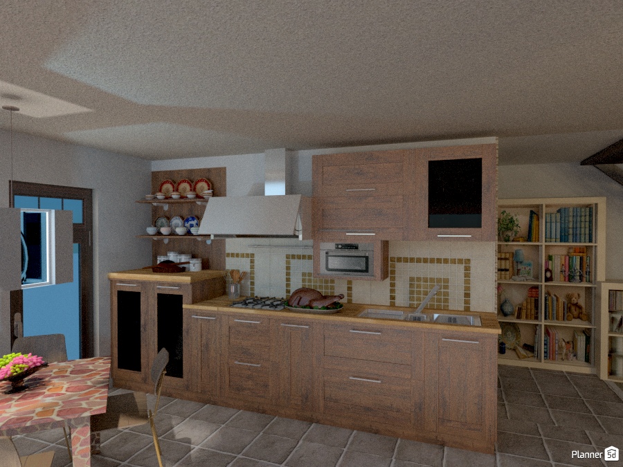 Kitchen view #1285238 by Micaela Maccaferri