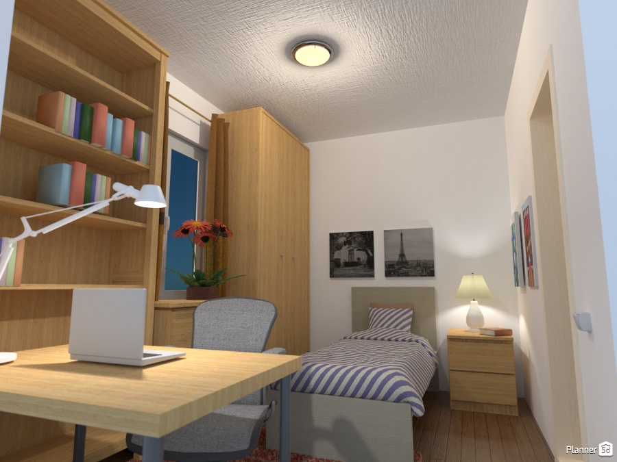Bedroom with Office 2066057 by Eduardo image