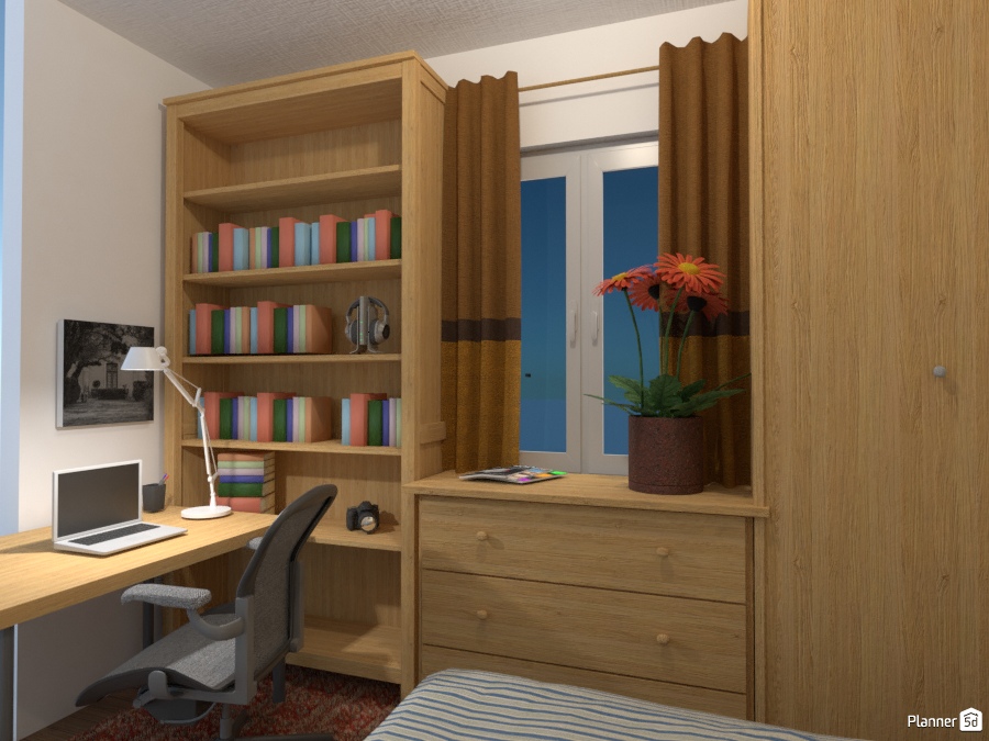 Bedroom Office #2066140 by Eduardo