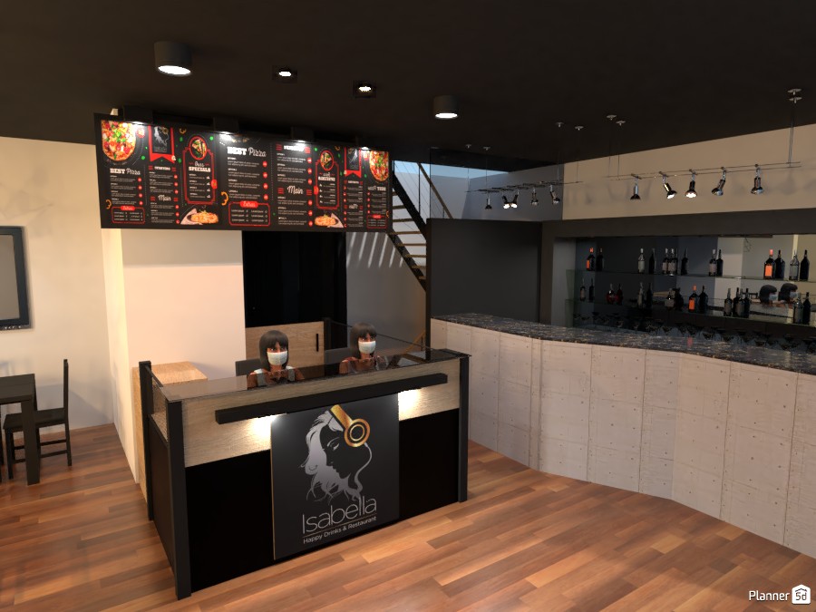 ISABELLA HAPPY DRINKS, Bar and Restaurant #4652540 by Victoria