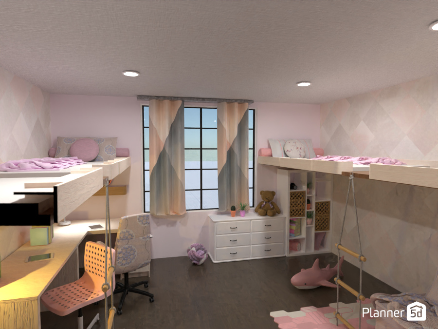 Big family bedroom: Desig battle contest #11342556 by Gabes