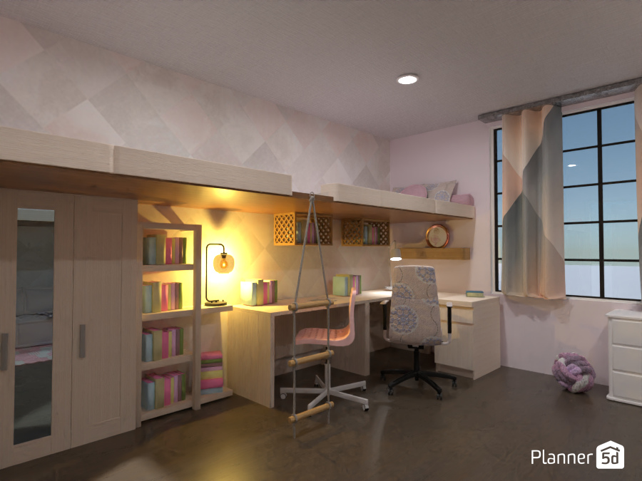 Big family bedroom: Desig battle contest #11342580 by Gabes