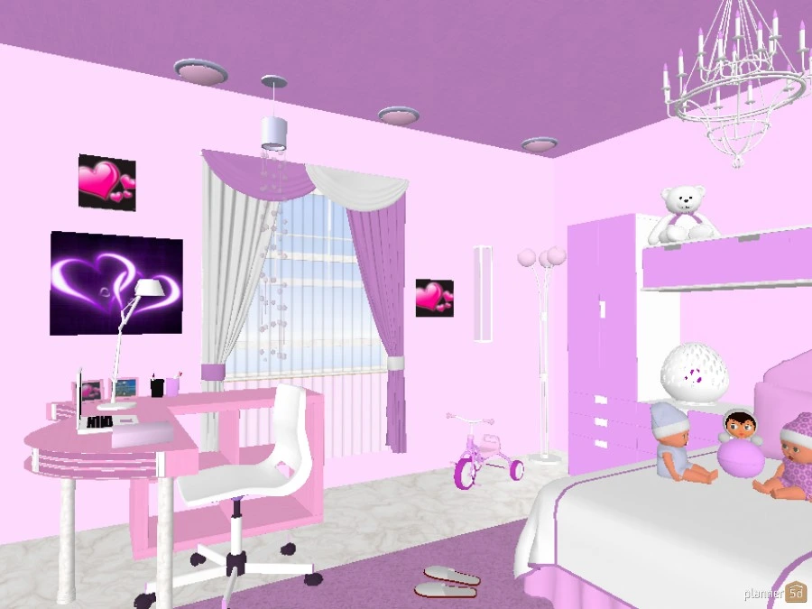 Little girl's room #2907684 by Jailene Diaz
