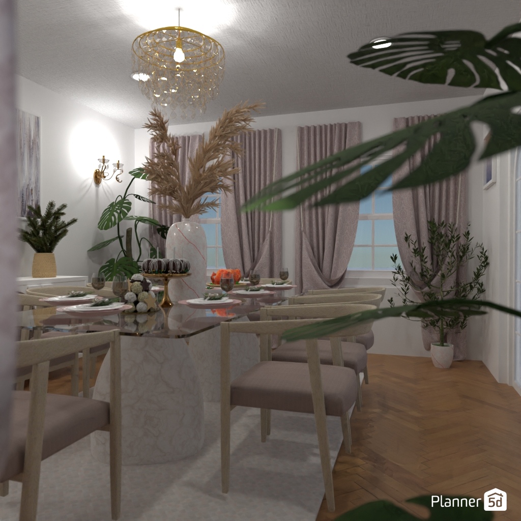 DB: Thanksgiving Day - room shell copy #23453851 by Editors Choice