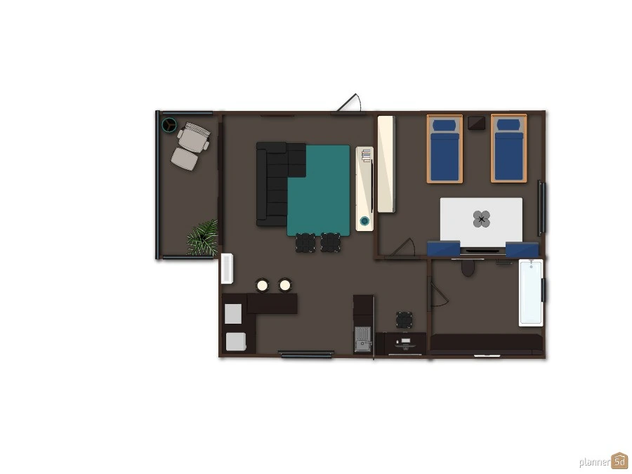 Student Apartament Deluxe #2877040 by Henrique Rigo