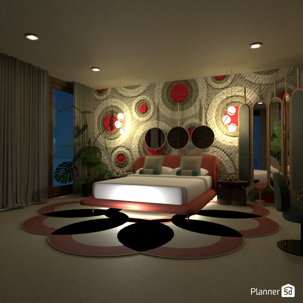 DB: Retro - empty room copy #17819123 by Editors Choice